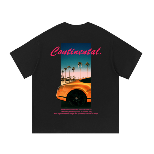 Essential Cotton T-Shirt continental front and back